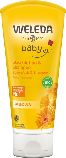 Weleda CALENDULA tvättlotion & schampo, 200ml