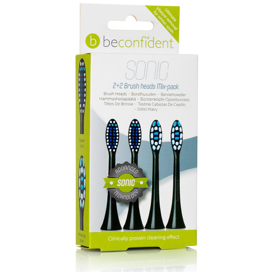 Sonic Tandborsthuvud Mix-pack 4st, Whitening