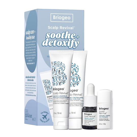 Briogeo Scalp Revival™ Soothe + Detoxify Hair Care Minis