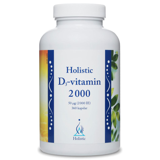 Holistic D-vitamin 2000 360 kapslar