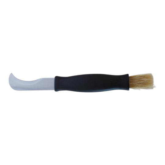 No1 2-Pack Svampkniv med borste 22 cm Svart