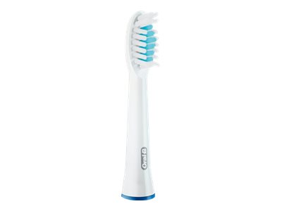 Oral-B Pulsonic Sensitive - Extra tandborsthuvud - till tandborste - vit (paket om 4) - för Pulsonic 9565, 9585, 9595