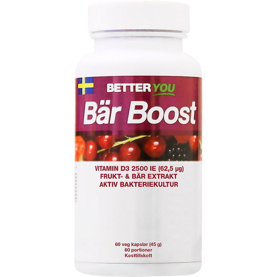 Bär Boost Kapslar, Better You Kosttillskott