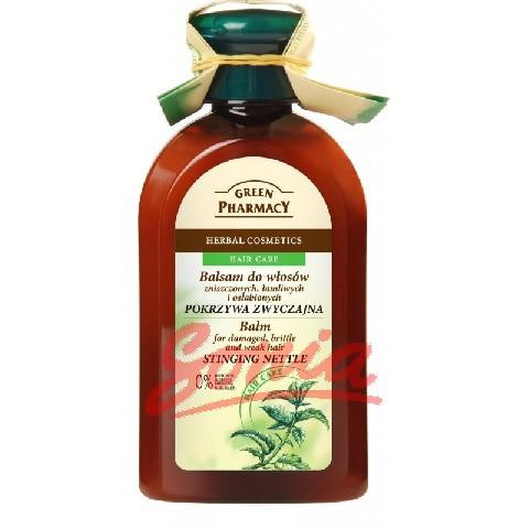Green Pharmacy balm for damaged hair, brittle, weakened nettle