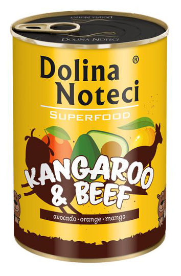 Dolina note superfood känguru och nötkött 400g