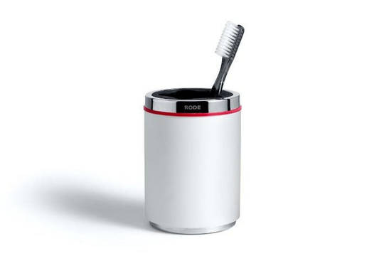Rode Bath Mafalda tandborstmugg, vit