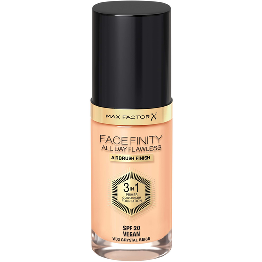 Max Factor Facefinity All Day Flawless Foundation 33 Crystal Beige
