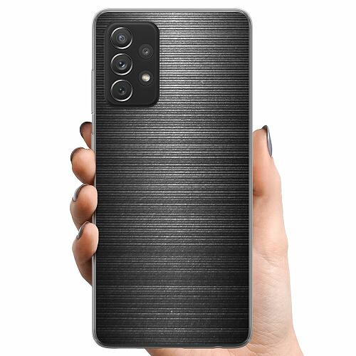 Samsung Galaxy A52 5G TPU Mobilskal Brushed Metal