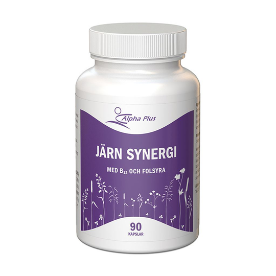 Alpha Plus Järn Synergi 90 kapslar