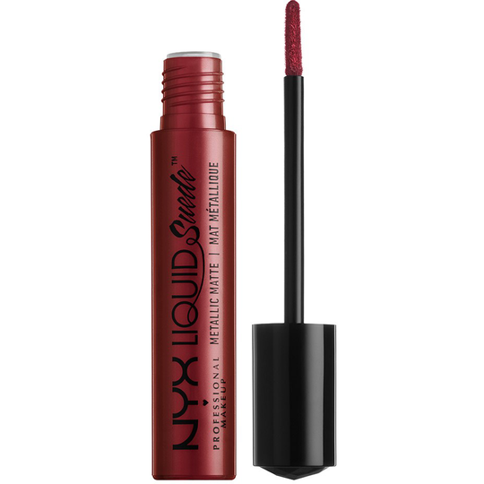 NYX PROFESSIONAL MAKEUP Liquid Suede Metallic Matte Biker Babe