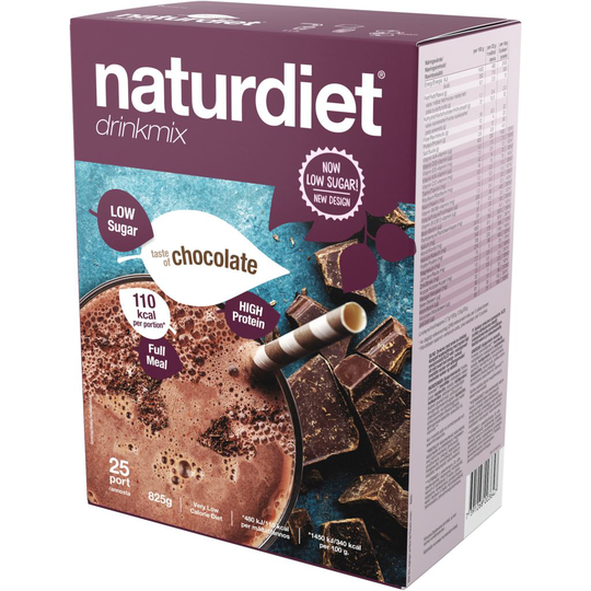 Naturdiet Drinkmix Choklad 25 påsar