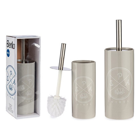 Brush holder Spa Grå (10,5 x 34 x 11,5 cm)