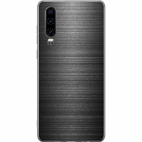 Huawei P30 Mjukt skal - Brushed Metal