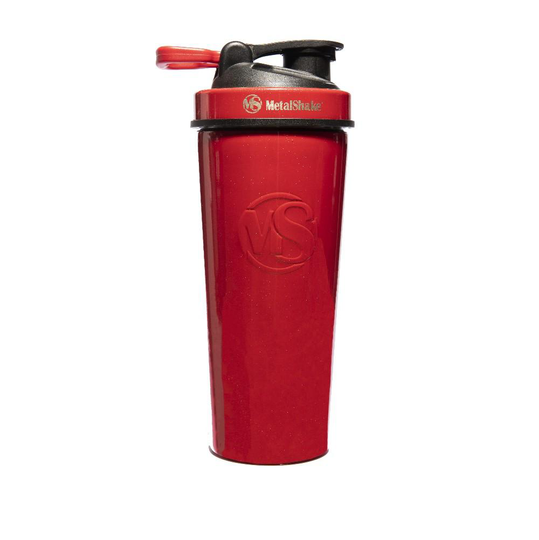 MetalShaker multifunktionsflaska Racing Röd 600ml