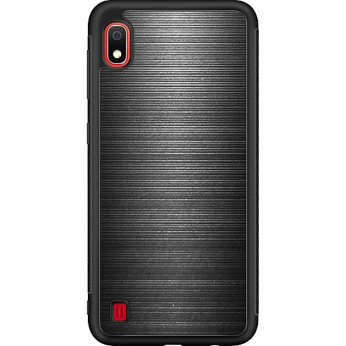 Samsung Galaxy A10 Svart Skal Brushed Metal