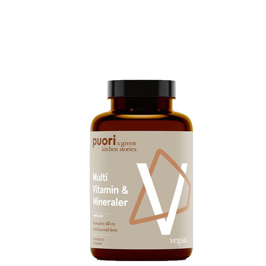 Multi Vitamin & Mineraler, 60 kapslar