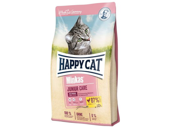 Happy Cat Minkas, 1,5 kg, Omega-3,Vitamin A,Vitamin D3,Vitamin E, 32%, 18%, 2,5%, 1,45%
