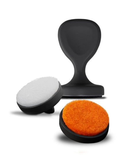 DECANTER BRUSH & CLEANER 2 IN 1 Disksvamp med magnet