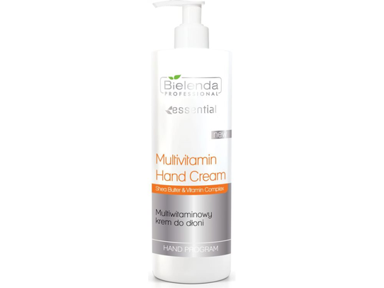Bielenda Professional Multivitamin Hand Cream with Shea Butter and Vitamin Complex 500ml