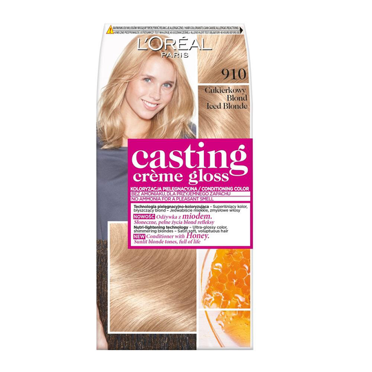 Casting Creme Gloss coloring cream 910 Blond 1op frosty.