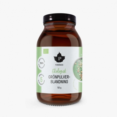 Pureness Grönpulverblandning Eko 120 g
