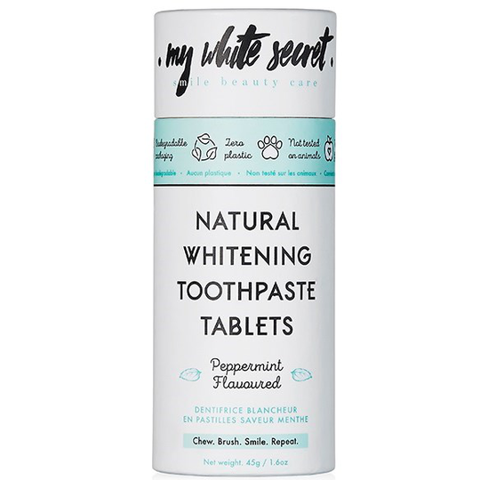 My White Secret Natural Whitening Toothpaste Tablets
