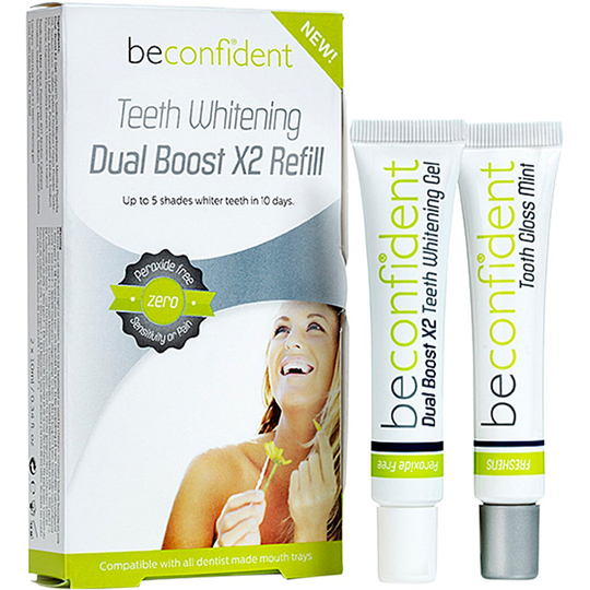Teeth Whitening Dual Boost X2 Refill, 20 ml beconfiDent Tandblekning