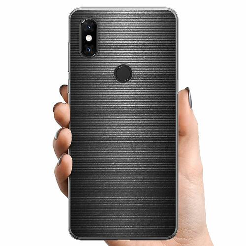 Xiaomi Mi Mix 3 TPU Mobilskal Brushed Metal
