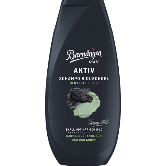 Barnängen Shampoo Aktiv Djuprenörande 3i1 250 ml