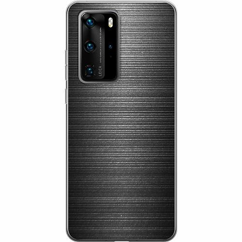 Huawei P40 Pro Mjukt skal - Brushed Metal