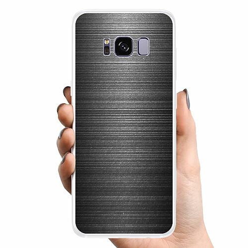 Samsung Galaxy S8 TPU Mobilskal Brushed Metal