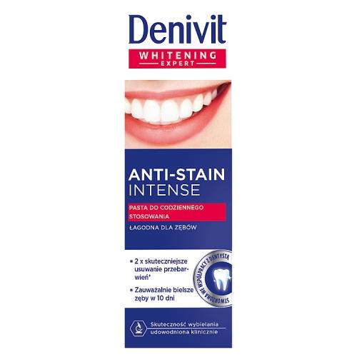 DENIVIT_Anti-Stain Intense Toothpaste pasta do zębĂłw do codziennego stosowania 50ml