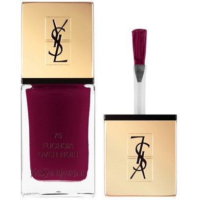 Yves Saint Laurent La Laque Couture Fuschia Over Noir