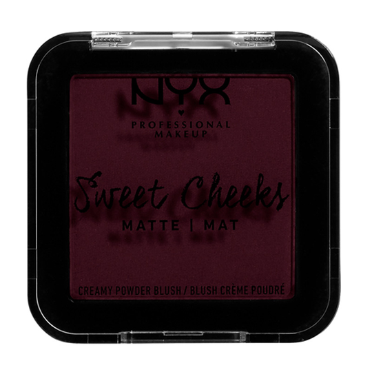 NYX Professional Makeup Sweet Cheeks Creamy Powder Blush Matte Boom & Bloom