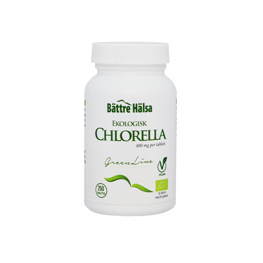 Bättre Hälsa Chlorella EKO, 250 tabletter