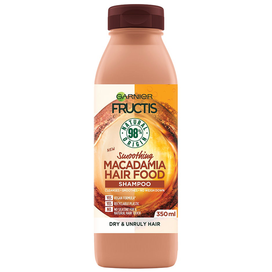Fructis Hair Food Shampoo Macadam, 350 ml Garnier Schampo