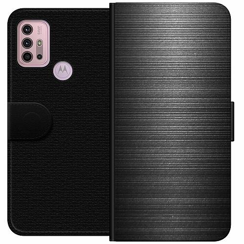 Motorola Moto G30 Plånboksfodral Brushed Metal