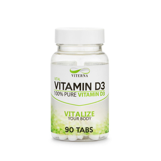 Vitamin D3, 90 caps, Vitaminer