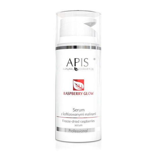 Raspberry Glow Serum liofilozowanymi med hallon 100ml