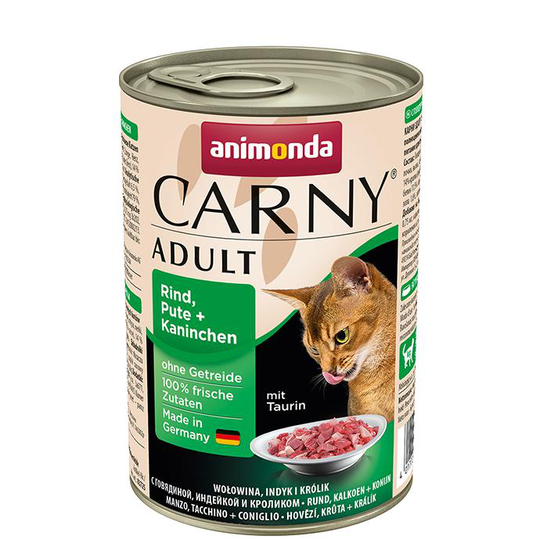 Carny Adult ANIMONDA can beef turkey and rabbit 400 g