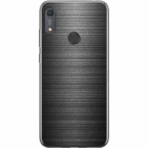 Huawei Y6s 2019 Genomskinligt Skal Brushed Metal