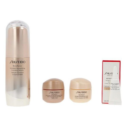 Unisex skönhetsset Anti-Wrinkle Program Shiseido (4 pcs)