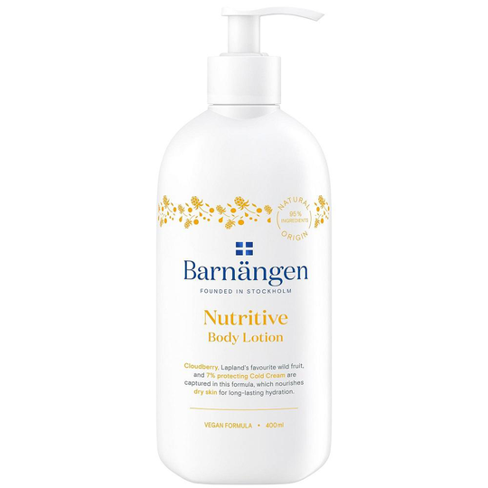 Barnängen Nutritive Body Lotion body lotion för torr hud med ett utdrag ur Malina 400ml