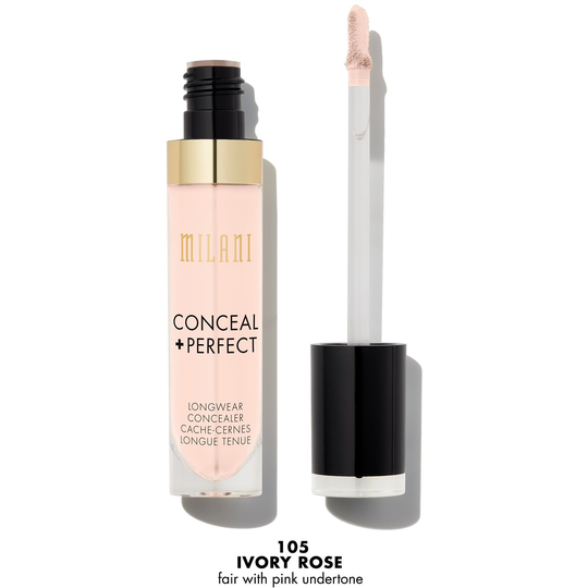 Milani Conceal + Perfect Longwear Concealer Ivory Rose