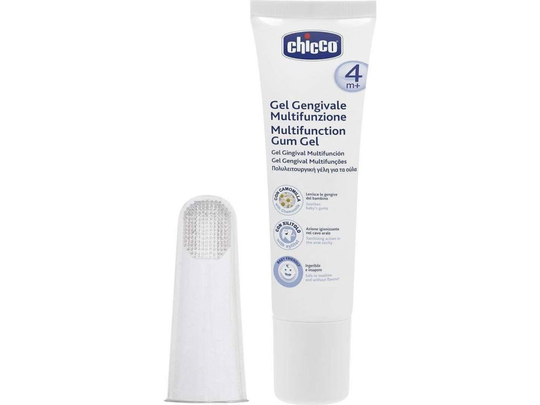 Chicco 252500-TEETH GEL AND FINGER BRUSH