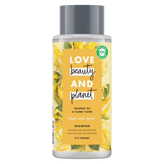 Love Beauty & Planet Coconut Oil & Ylang Ylang Hope and Repair Shampoo