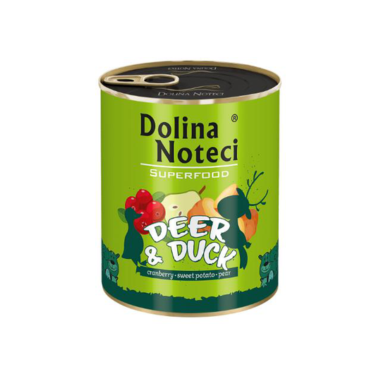 Dolina Note Superfood Deer och Duck 800g