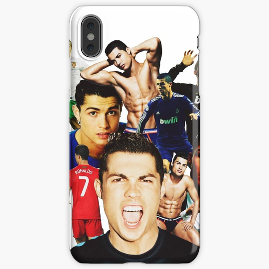 Skal till iPhone X/Xs - Cristiano Ronaldo collage