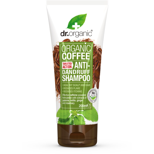 Dr Organic Green Coffee Shampoo Dandruff 200 ml