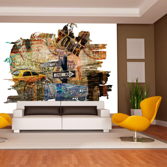 Fototapet - New York collage